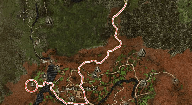 Tomb of TeGlarr Location