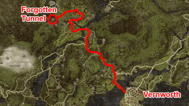 How to Get to Forgotten Tunnel