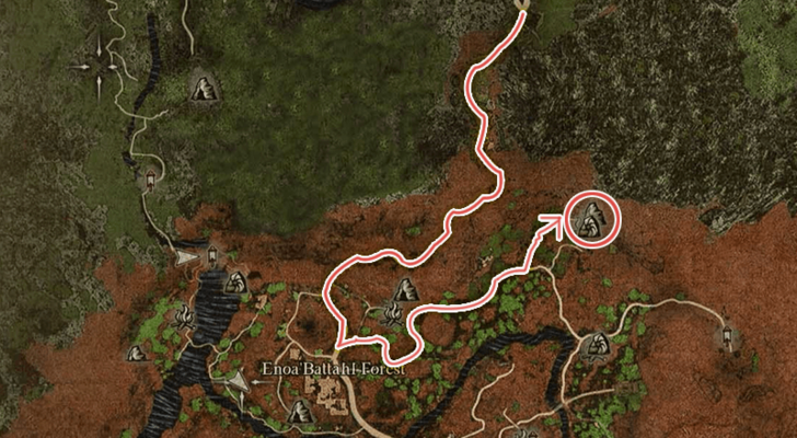 Enoa Battahl Location