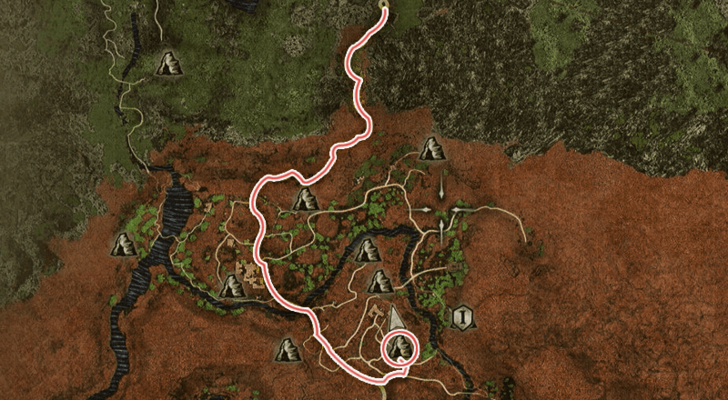 Highland Cavern Location