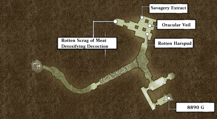 Holy Mausoleum Ruins Layout