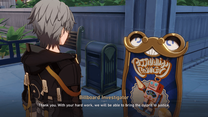 Honkai Star Rail - Talk to the Billboard Investigator Again