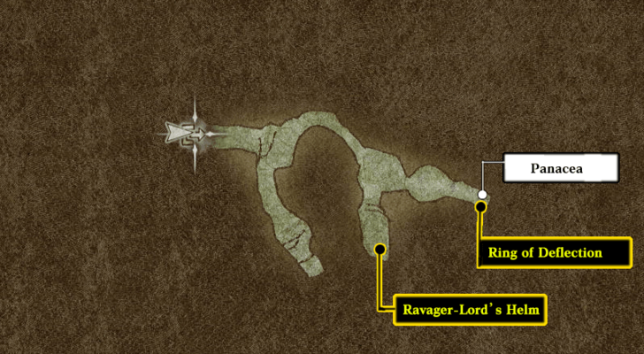 Sandsear Cave Layout