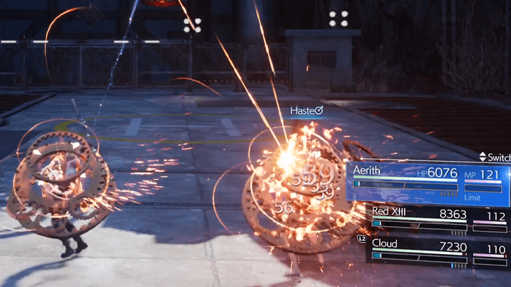 FF7 Rebirth - Cloud Casting Magnified Haste