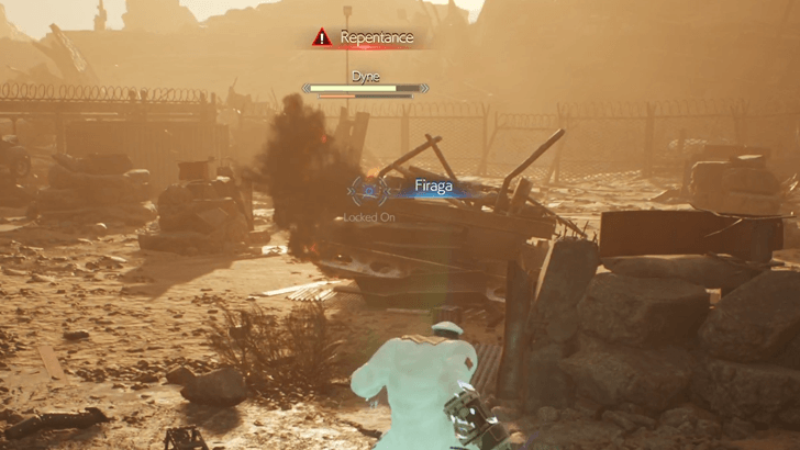 FF7 Rebirth - Use Firaga at the End of Repentance