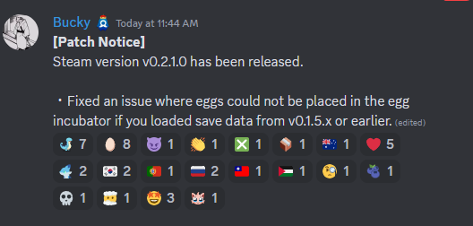Palworld Steam Version 0.2.1.0
