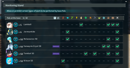 Palworld - Monitoring Stand