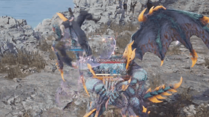 FF7 Rebirth - Braver During Demonic Defense
