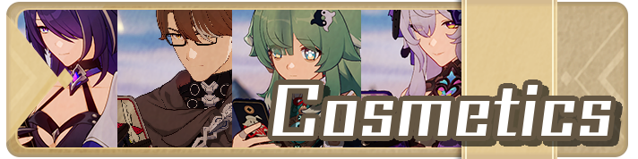 Honkai Star Rail - Cosmetics