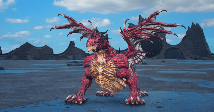 Final Fantasy 7 Rebirth - Red Dragon
