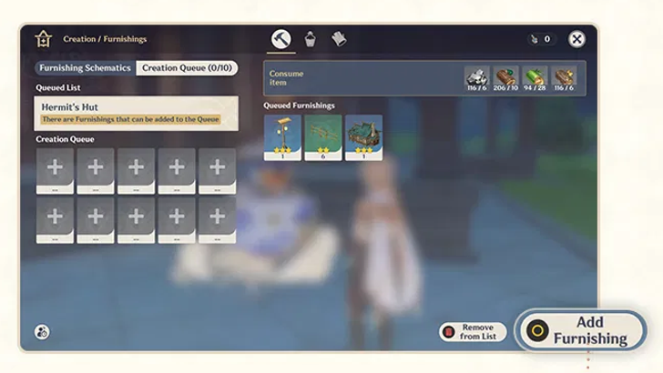 Genshin - Developers Discussion in 4.6 - Increased Furnishings
