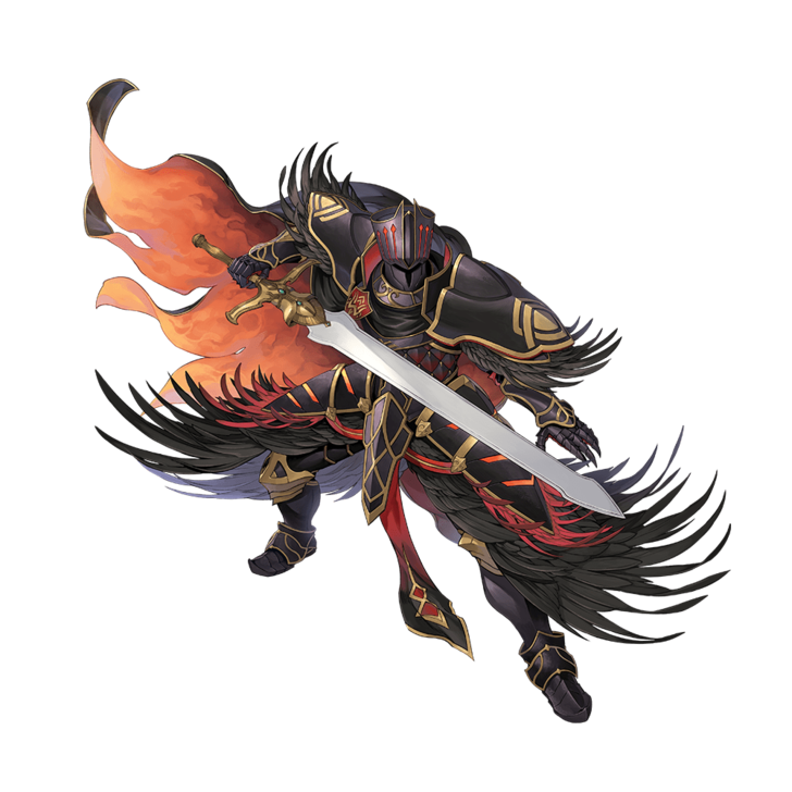 alt:Resplendent Black Knight Portrait 2