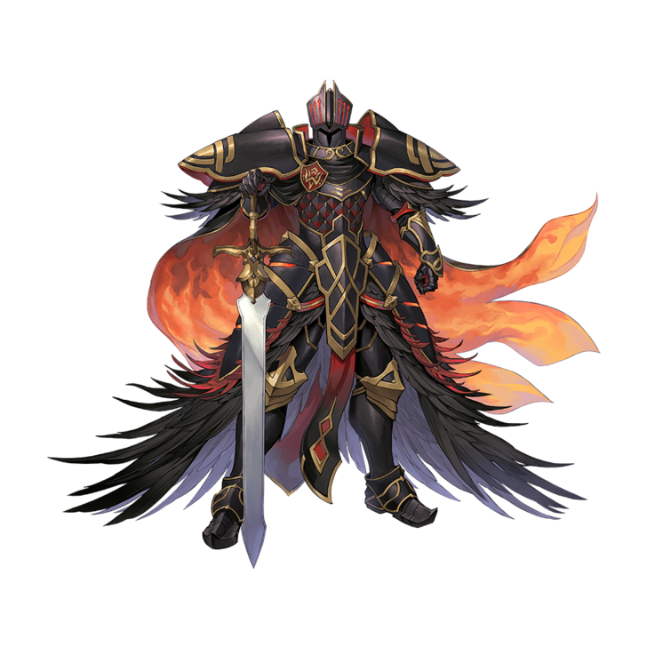 Resplendent Black Knight Portrait 1