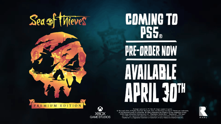 Sea of Thieves - Coming to PS5 on April 30, 2024