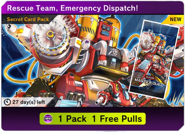 Master Duel - Rescue Team, Emergency Dispatch!