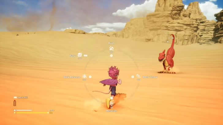 Sand Land Beelzebub and Raptors