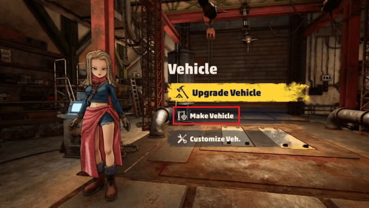 Sand Land - Make Vehicle