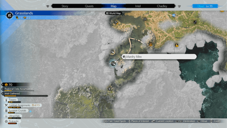 FF7 Rebirth - Marshy Mire
