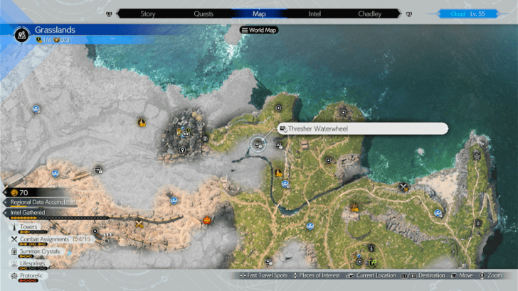 FF7 Rebirth - Thresher Waterwheel