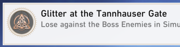 Honkai Star Rail - Glitter at The Tannhauser Gate Easter Egg