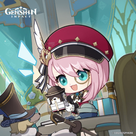 Genshin Impact - Charlotte Birthday Art 2024