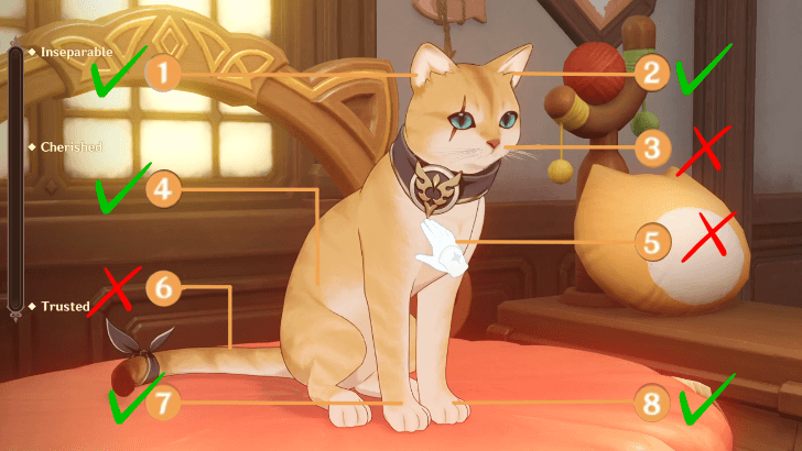 Genshin Impact - Sir Pouncelot Spots