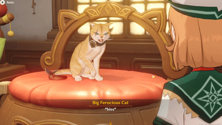 Genshin Impact - Sir Pouncelot Cutscene