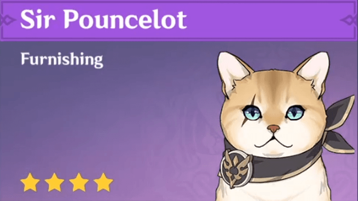 Genshin Impact - How to Get Sir Pouncelot Furnishing