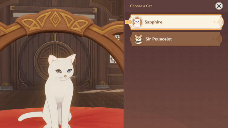 Genshin Impact - Throne of Meower Function