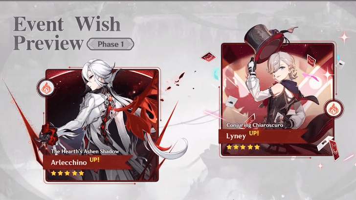 Genshin - 4.6 Phase 1 Banners