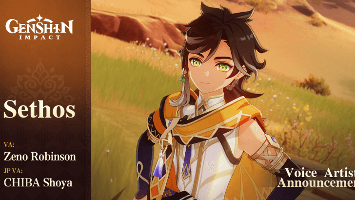 Genshin - Sethos Voice Actor