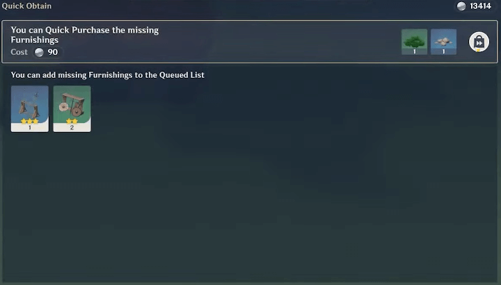 Genshin Impact - Serenitea Pot Quick Purchase