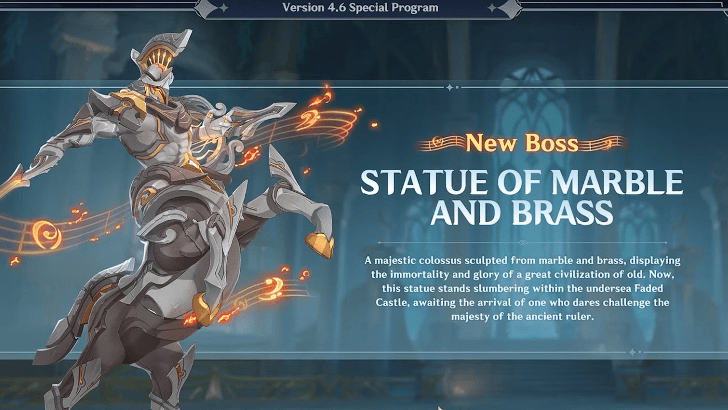 Genshin - Statue of Marble and Brass