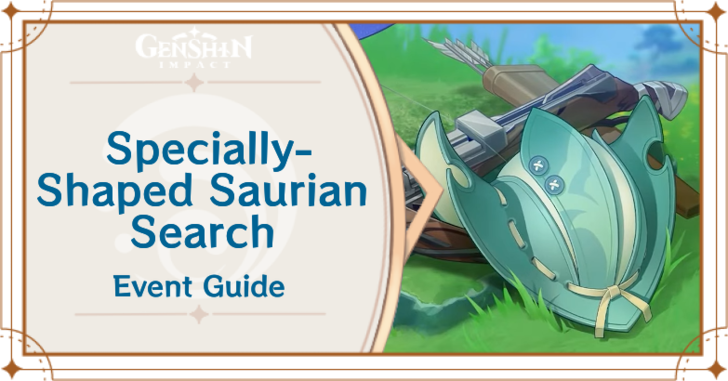 Genshin Impact - Specially-Shaped Saurian Search