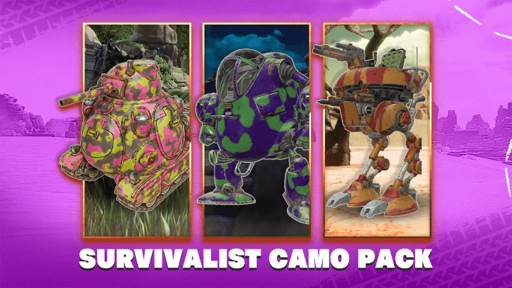 Sand Land - Survivalist Camo Pack
