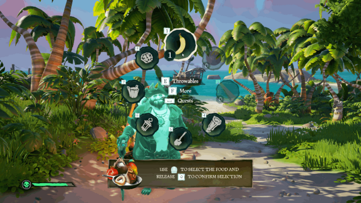Sea of Thieves - Open the Equipment Radial Menu