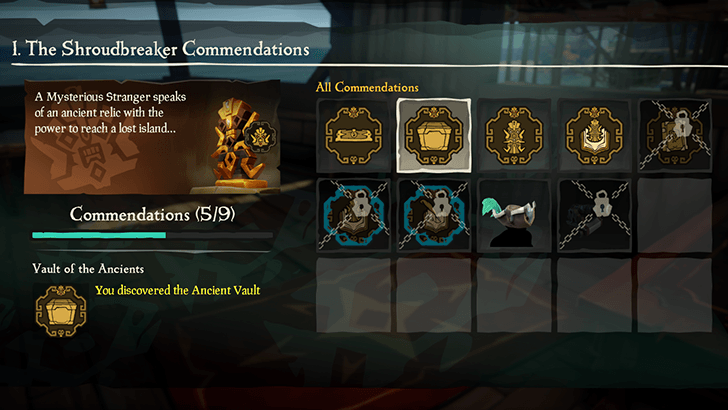 Sea of Thieves - Tall Tale Commendations