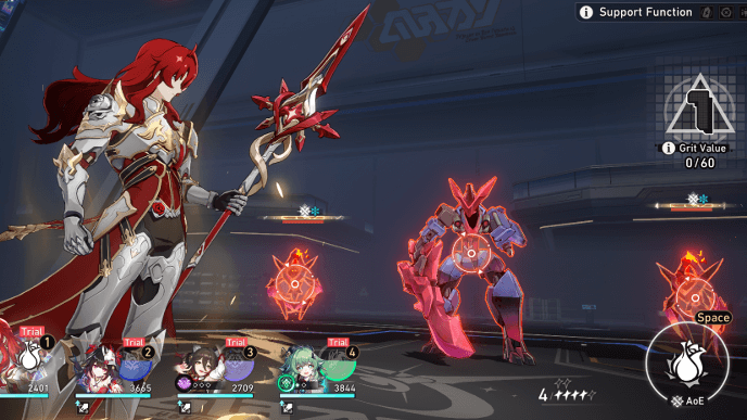 Honkai Star Rail - Tides of War Stage 3 - Raise Grit Value with Argenti