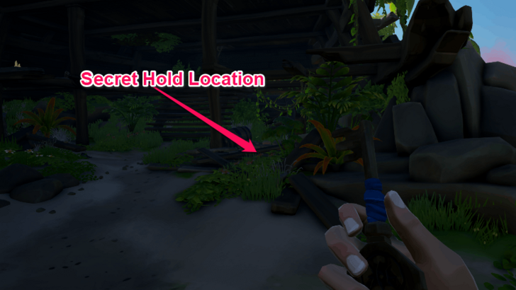 Sea of Thieves - Secret Hold Location
