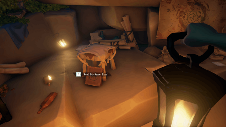 Sea of Thieves - Find the My Secret Plan Journal