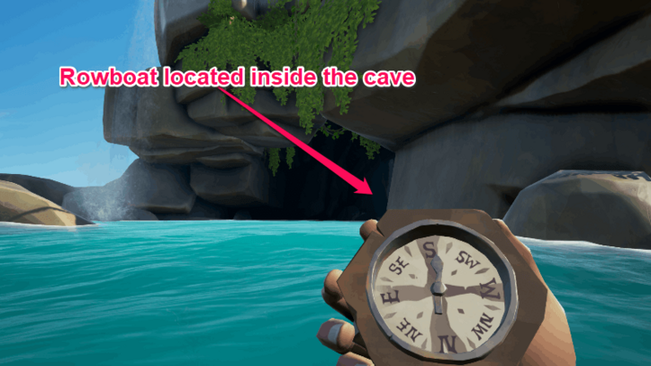 Sea of Thieves - Rowboat Location