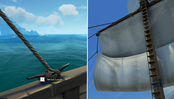 Sea of Thieves (SoT) - Sail Length