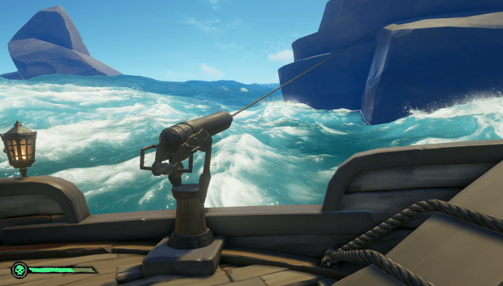 Sea of Thieves (SoT) - Use Harpoon