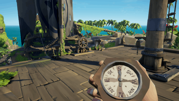 Sea of Thieves - Ship Wheel Location