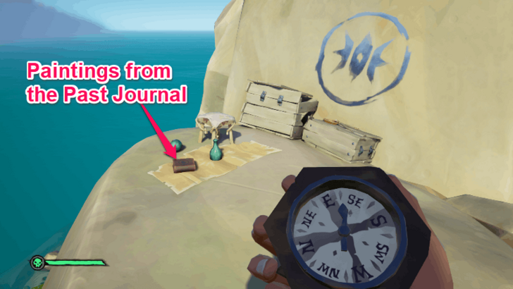 Sea of Thieves - Paintings from the Past Journal Location