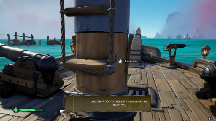 Sea of Thieves - Using Wooden Planks