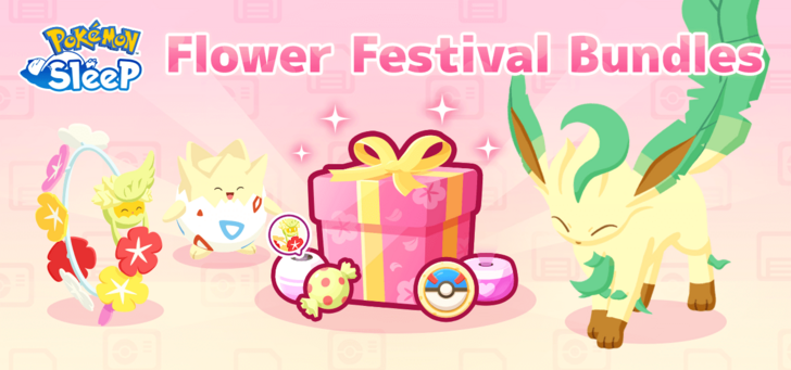 Pokemon Sleep - Flower Festival Bundles