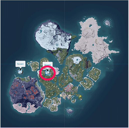 Quivern Map Location