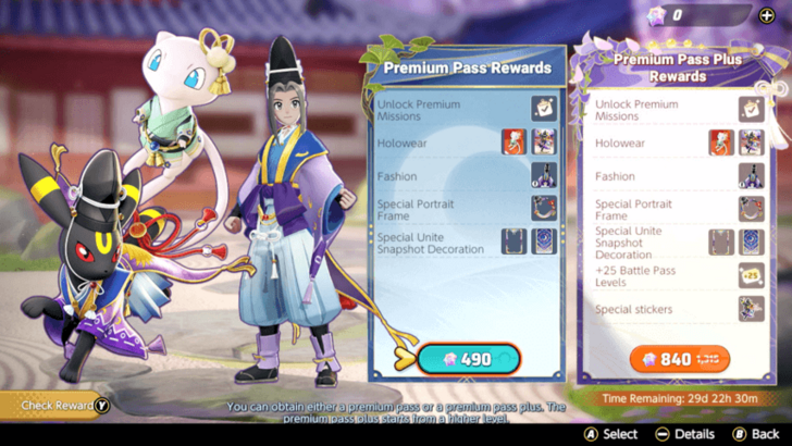 Pokemon UNITE - Battle Pass S23 Premium Pass.png