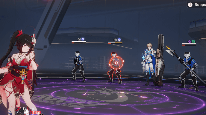 Honkai Star Rail - Tides of War Stage 5 - Gepard Boss